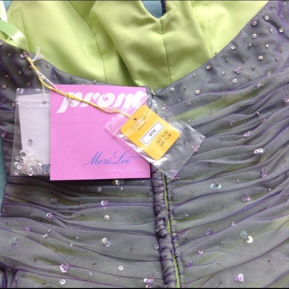 SOLD. Gorgeous Tulle Halter Dress - Picture 4 of 4